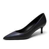 Scarpin Azul Escuro Fosco Salto 5cm Matte