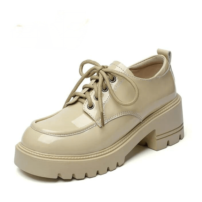 Sapato Feminino Oxford Bege Mirella