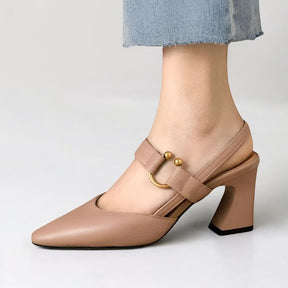 Scarpin Feminino Bege Verônica