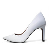 Scarpin Feminino Branco Salto 10 cm Emma - Samoroski™