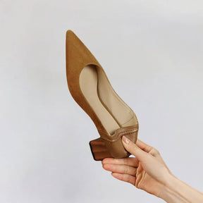 Scarpin Feminino Salto Bloco Teresa