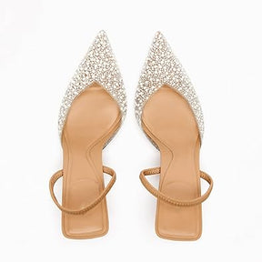 Scarpin de Salto Feminino Cystal