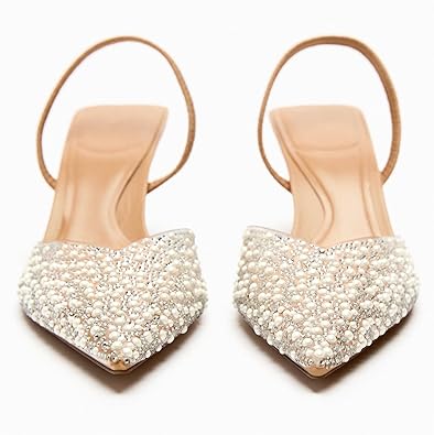 Scarpin de Salto Feminino Cystal