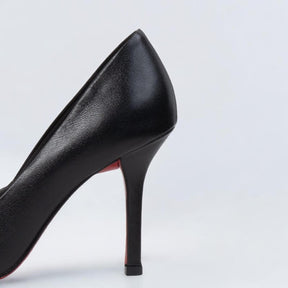 Scarpin Feminino Preto Fosco 10cm Harper