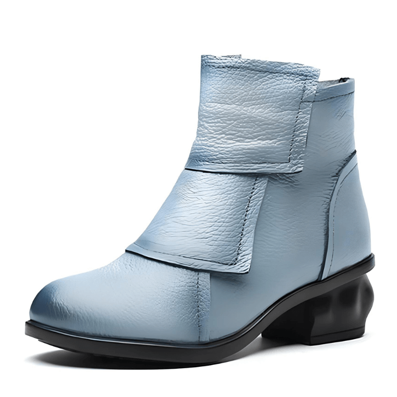 Bota Feminina de Couro Manuys
