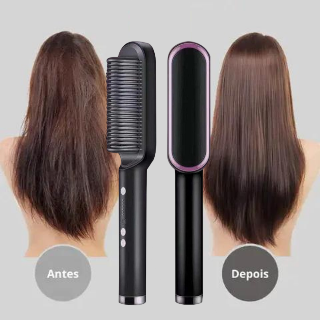 Escova Alisadora Exclusiva 5 em 1 - TopHair™
