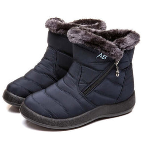 Bota de Inverno Feminina Aveludada Impermeável - Winter™