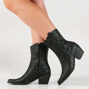 Bota Feminina Texana Preto Yasmin