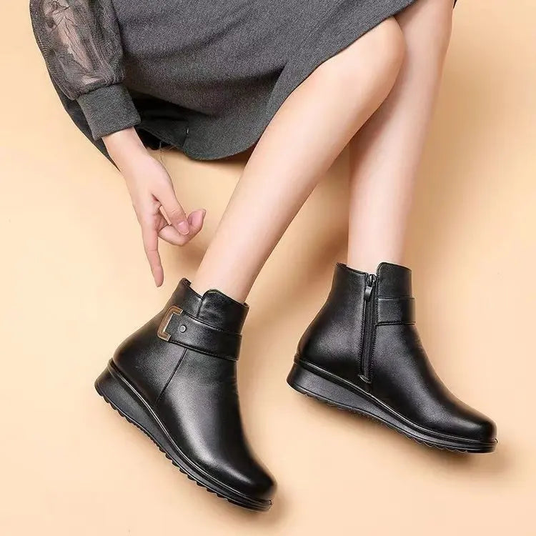 Bota Ortopédica de Inverno Impermeável Alice - ConfortPro™