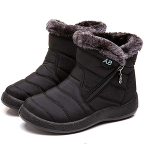 Bota de Inverno Feminina Aveludada Impermeável - Winter™