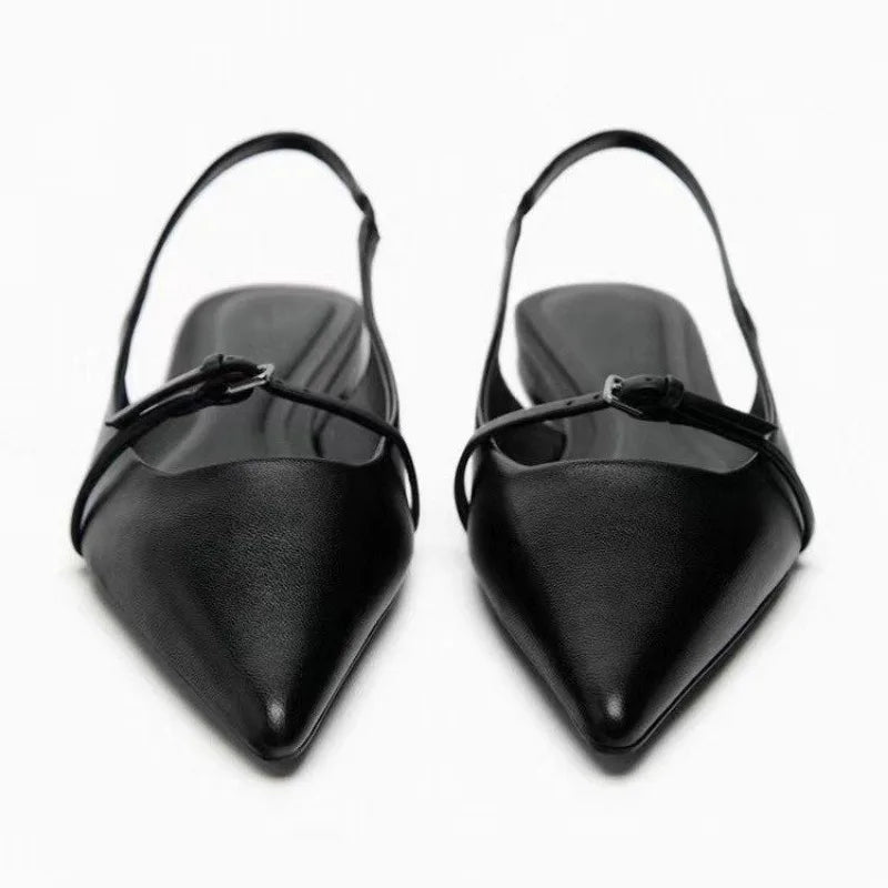 sapatilha slingback  slingback bico fino  slingback anacapri  sapatilha slingback santa lolla  sapatilha slingback preta  sapatilha slingback  sapatilha feminina slingback  sapatilha bico fino slingback
