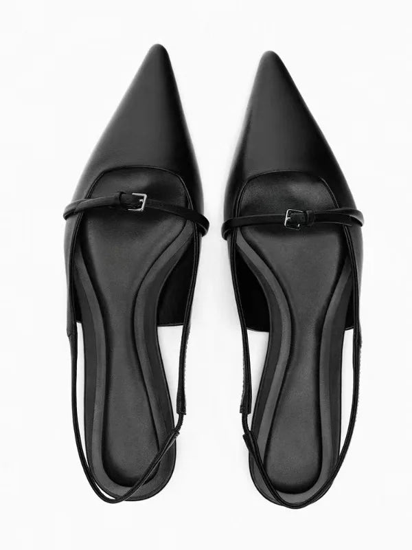 sapatilha slingback  slingback bico fino  slingback anacapri  sapatilha slingback santa lolla  sapatilha slingback preta  sapatilha slingback  sapatilha feminina slingback  sapatilha bico fino slingback