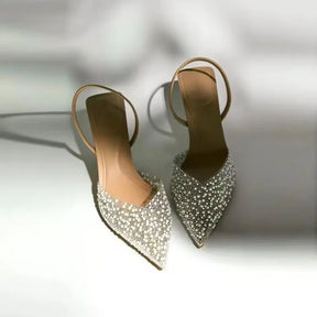 Scarpin de Salto Feminino Cystal