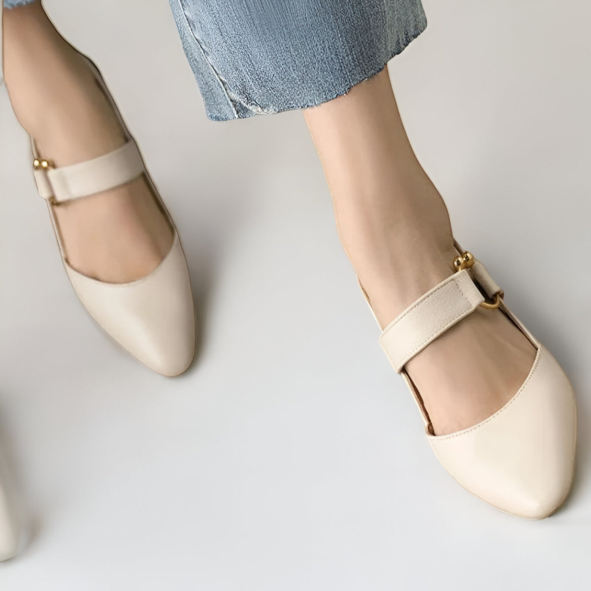 Scarpin Feminino Nude Verônica