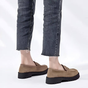 Mocassim Feminino Marrom Escuro Isabel