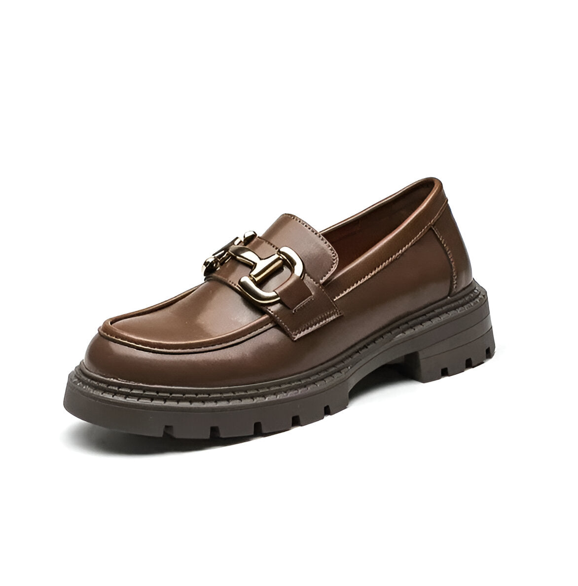 Mocassim Feminino Tratorado Marrom Victoria