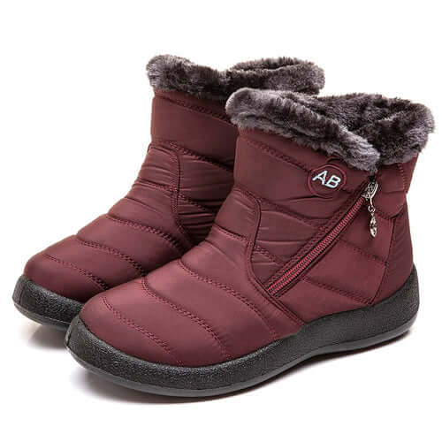Bota de Inverno Feminina Aveludada Impermeável - Winter™