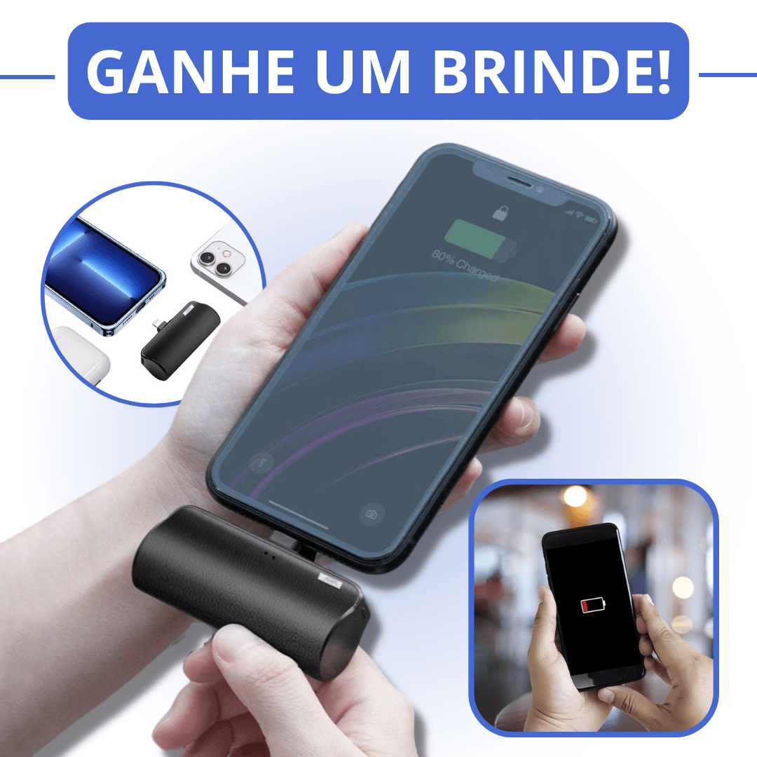 Ultra Carregador Portátil + CABO DE BRINDE - ChargePro