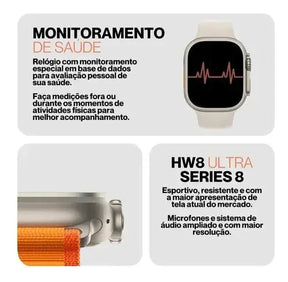 Smartwatch Series 8 Ultra + Pulseira de Brinde! - TimerPro
