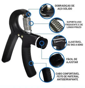 ForceFlax™ - Equipamento para Antebraço Regulável (QUEIMA DE ESTOQUE)