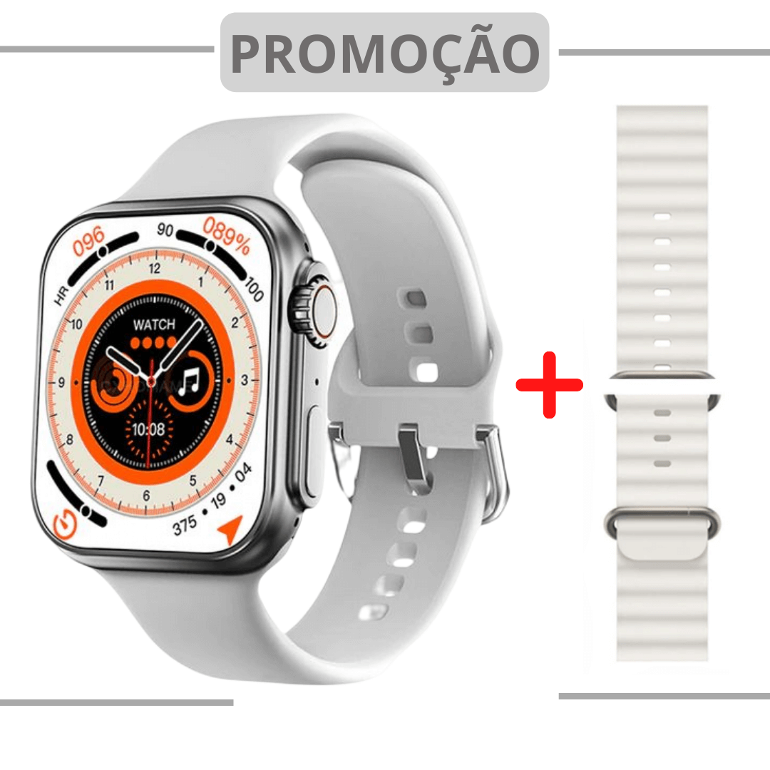 Smartwatch Series 8 Ultra + Pulseira de Brinde! - TimerPro